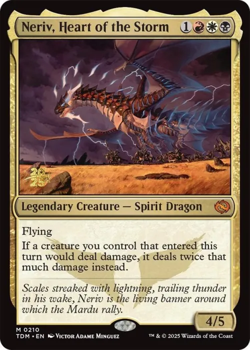 Neriv, Heart of the Storm - Foil Neriv Heart Of The Storm