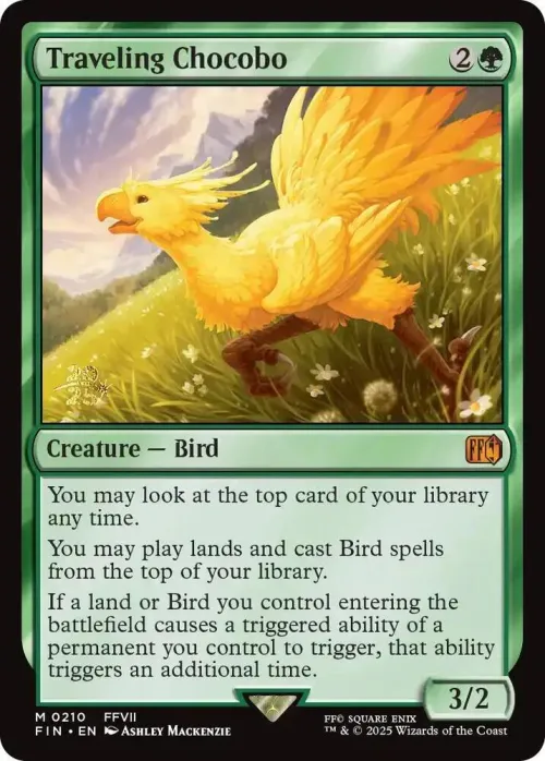 Traveling Chocobo - Foil Traveling Chocobo