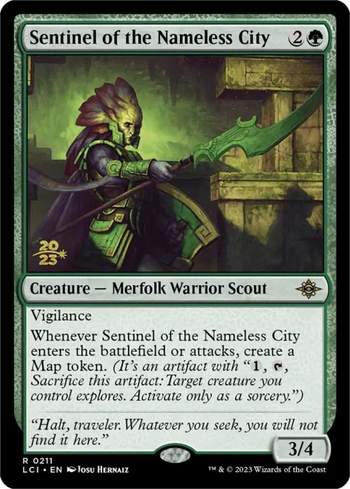 Sentinel of the Nameless City - Foil Sentinel Of The Nameless 