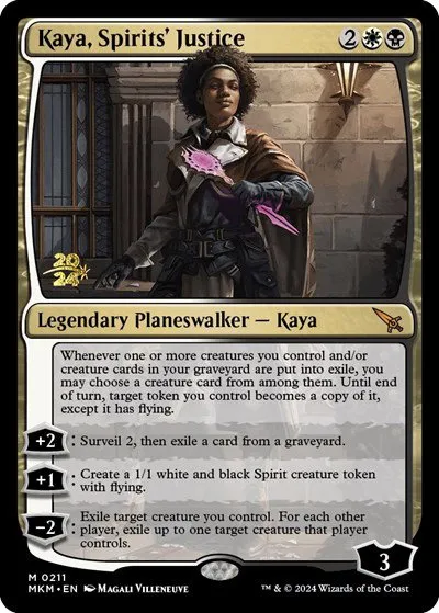 Kaya, Spirits' Justice - Foil Kaya Spirits Justice