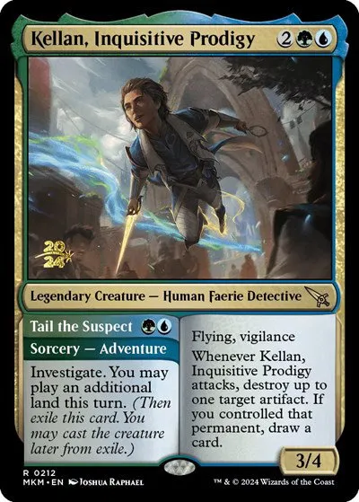 Kellan, Inquisitive Prodigy - Foil Kellan Inquisitive Prodig