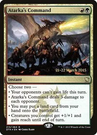 Atarka's Command - Foil Atarka S Command