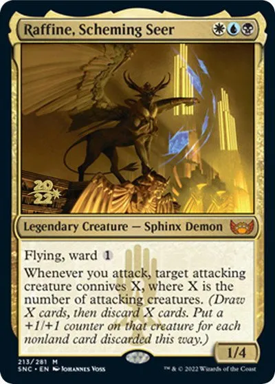 Raffine, Scheming Seer - Foil Raffine Scheming Seer