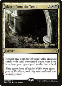 March from the Tomb - Foil March From The Tomb