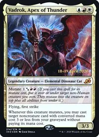Vadrok, Apex of Thunder - Foil Vadrok Apex Of Thunder