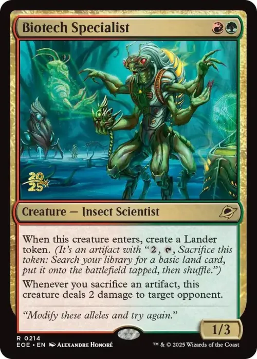 Biotech Specialist - Foil Biotech Specialist