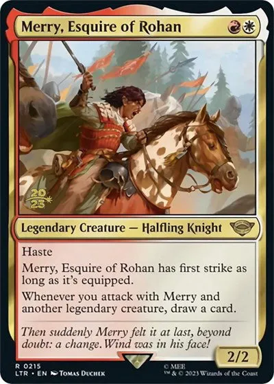 Merry, Esquire of Rohan - Foil Merry Esquire Of Rohan