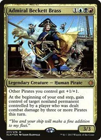 Admiral Beckett Brass - Foil Admiral Beckett Brass