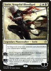 Sorin, Vengeful Bloodlord - Foil Sorin Vengeful Bloodlord