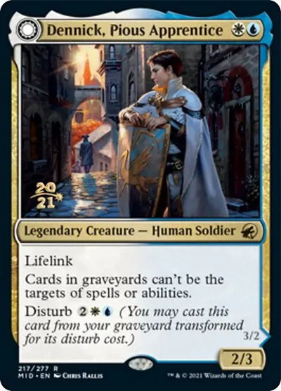 Dennick, Pious Apprentice - Foil Dennick Pious Apprentice