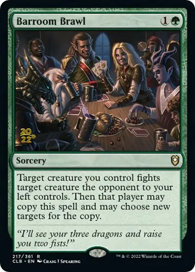 Barroom Brawl - Foil Barroom Brawl