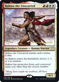 Haktos the Unscarred - Foil Haktos The Unscarred