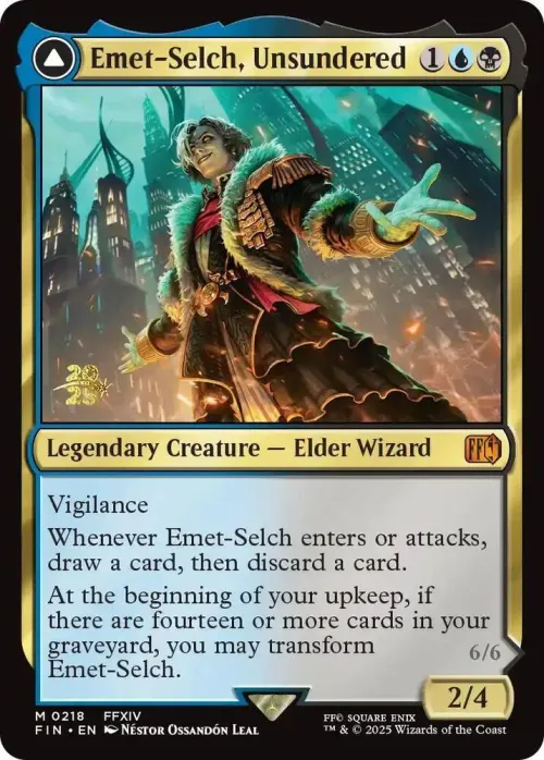 Emet-Selch, Unsundered - Foil Emet Selch Unsundered