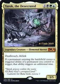 Yarok, the Desecrated - Foil Yarok The Desecrated