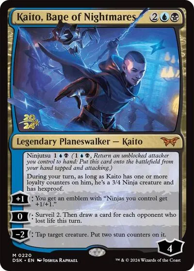 Kaito, Bane of Nightmares - Foil Kaito Bane Of Nightmares