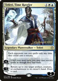 Teferi, Time Raveler - Foil Teferi Time Raveler