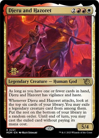 Djeru and Hazoret - Foil Djeru And Hazoret
