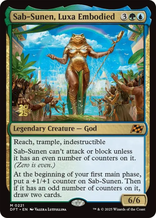 Sab-Sunen, Luxa Embodied - Foil Sab Sunen Luxa Embodied