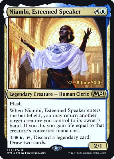 Niambi, Esteemed Speaker - Foil Niambi Esteemed Speaker