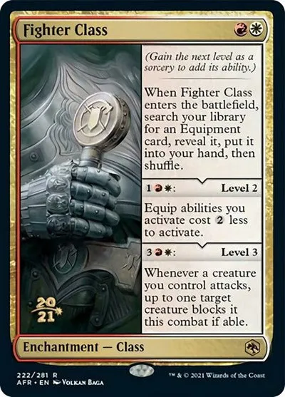 Fighter Class - Foil Fighter Class