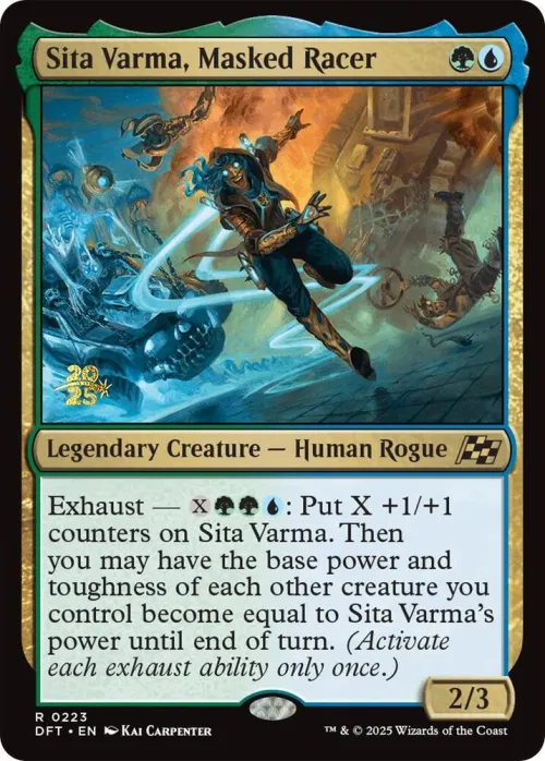 Sita Varma, Masked Racer - Foil Sita Varma Masked Racer