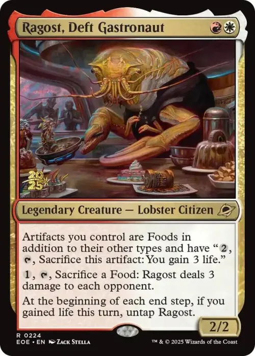 Ragost, Deft Gastronaut - Foil Ragost Deft Gastronaut