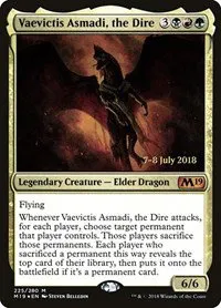 Vaevictis Asmadi, the Dire - Foil Vaevictis Asmadi The Dire