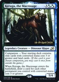 Keruga, the Macrosage - Foil Keruga The Macrosage