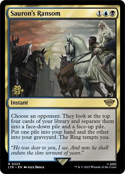 Sauron's Ransom - Foil Sauron S Ransom