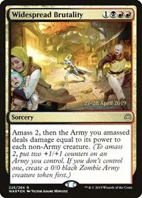 Widespread Brutality - Foil Widespread Brutality