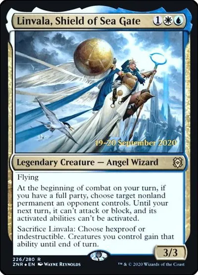 Linvala, Shield of Sea Gate - Foil Linvala Shield Of Sea Gat