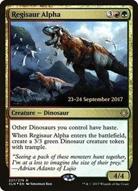 Regisaur Alpha - Foil Regisaur Alpha