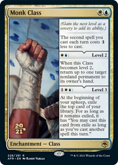 Monk Class - Foil Monk Class