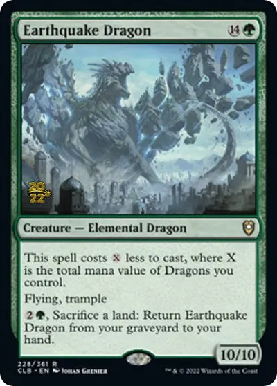 Earthquake Dragon - Foil Earthquake Dragon