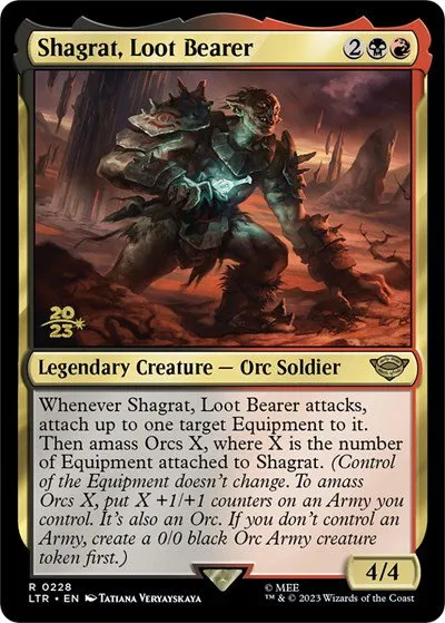 Shagrat, Loot Bearer - Foil Shagrat Loot Bearer