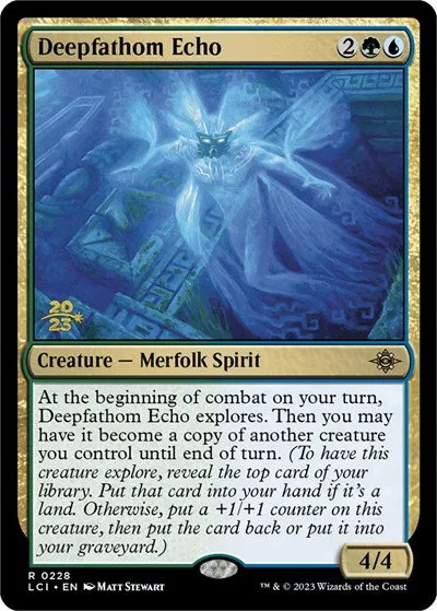 Deepfathom Echo - Foil Deepfathom Echo