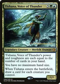 Tishana, Voice of Thunder - Foil Tishana Voice Of Thunder