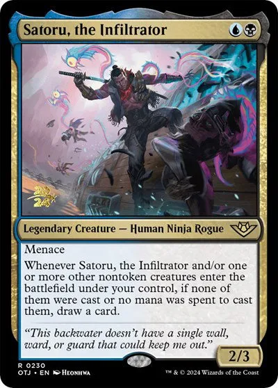 Satoru, the Infiltrator - Foil Satoru The Infiltrator
