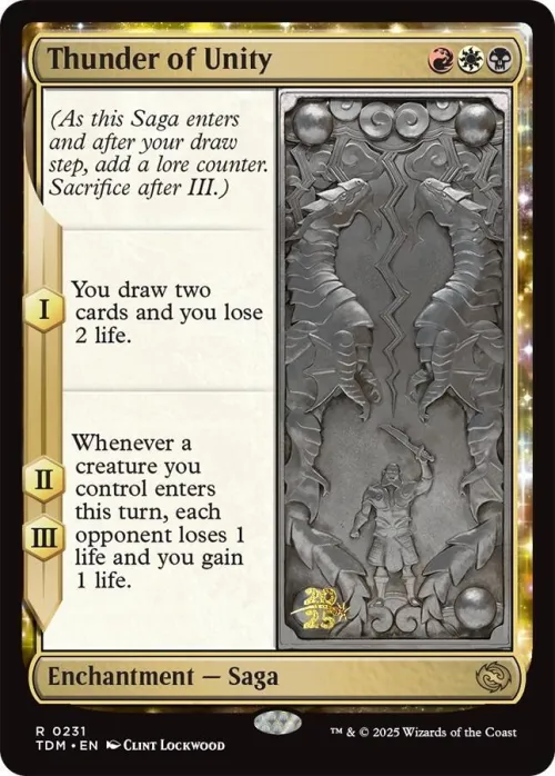 Thunder of Unity - Foil Thunder Of Unity