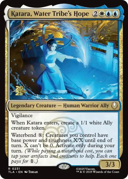 Katara, Water Tribe's Hope - Foil Katara Water Tribe S Hope