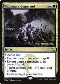 Silumgar's Command - Foil Silumgar S Command