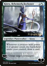 Kiora, Behemoth Beckoner - Foil Kiora Behemoth Beckoner