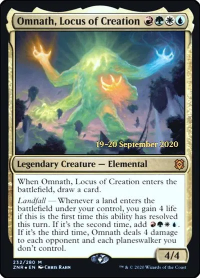 Omnath, Locus of Creation - Foil Omnath Locus Of Creation