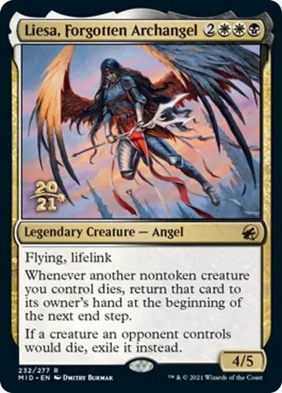 Liesa, Forgotten Archangel - Foil Liesa Forgotten Archangel