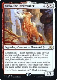 Zirda, the Dawnwaker - Foil Zirda The Dawnwaker