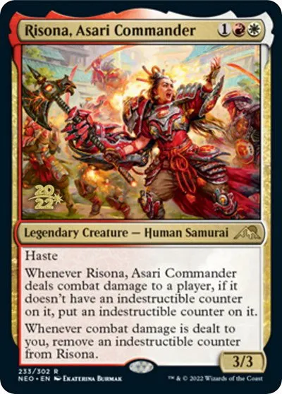 Risona, Asari Commander - Foil Risona Asari Commander