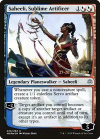 Saheeli, Sublime Artificer - Foil Saheeli Sublime Artificer