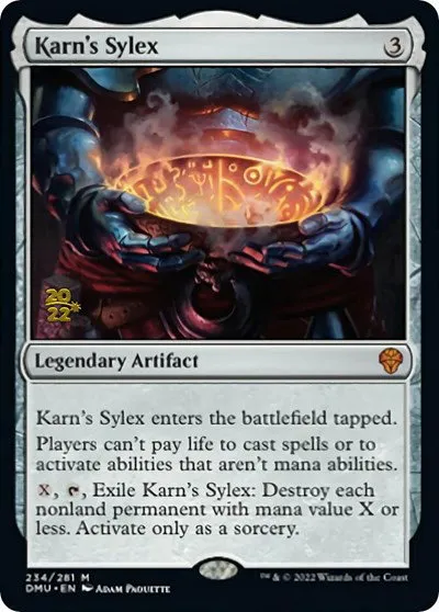 Karn's Sylex - Foil Karn S Sylex