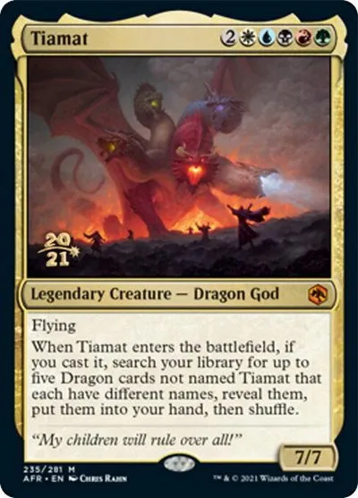 Tiamat - Foil Tiamat