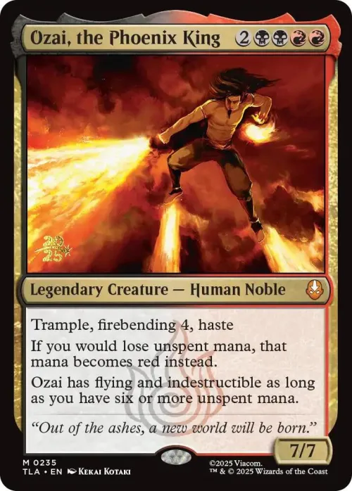 Ozai, the Phoenix King - Foil Ozai The Phoenix King